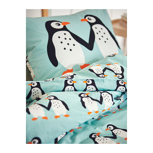 BLÅVINGAD, duvet cover and pillowcase(s) 11 of 11 open dialog