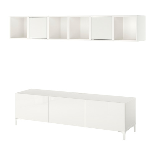 BESTÅ / EKET, TV unit 1 of 4 open dialog