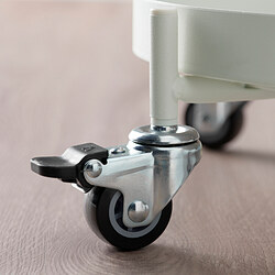 OLIVBLAD plant stand on wheels