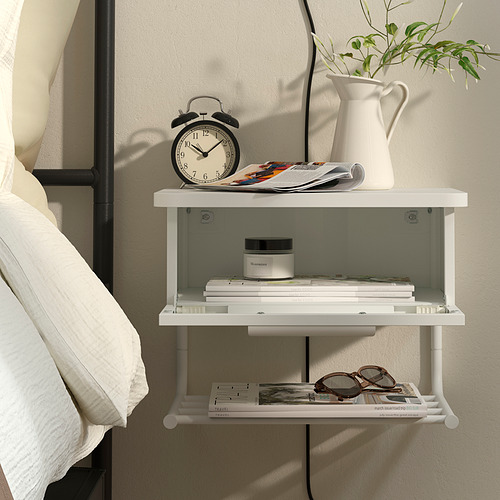 GRÅFJÄLLET, wall-mounted bedside table. 3 of 5 open dialog