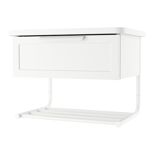 GRÅFJÄLLET, wall-mounted bedside table. 1 of 5 open dialog