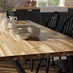 SKOGSTA table and 4 chairs