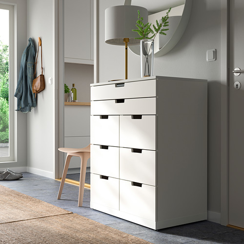 NORDLI, 8-drawer dresser 2 of 2 open dialog