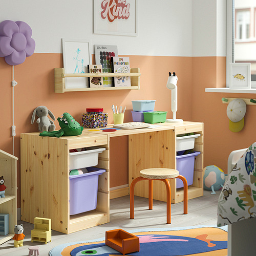 TROFAST, desk with storage boxes. 2 of 7 open dialog