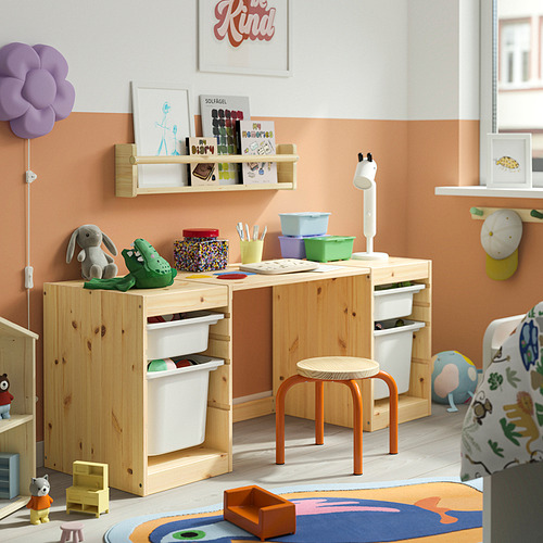 TROFAST, desk with storage boxes. 3 of 7 open dialog