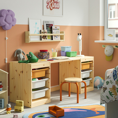 TROFAST, desk with storage boxes. 2 of 7 open dialog