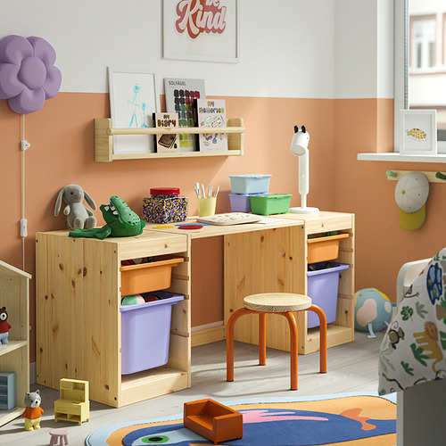 TROFAST, desk with storage boxes. 2 of 7 open dialog