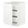 Select colour variation: white/Axstad matt white
