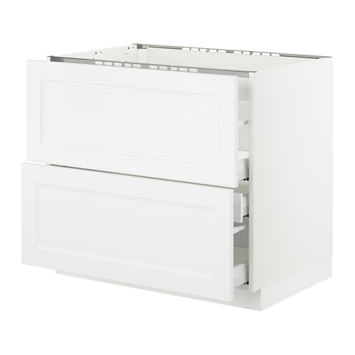 SEKTION, base cabinet f/cooktop w/3 drawers. 1 of 3 open dialog