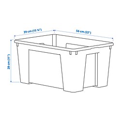 Measurement Illustration - SAMLA box