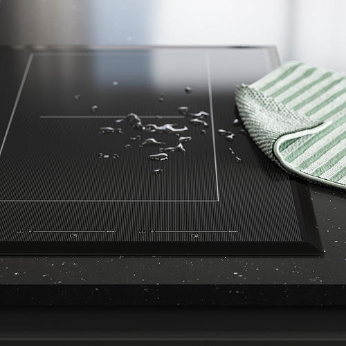 TÄCKNAN, Induction cooktop w/downdraft vent. 4 of 11 open dialog