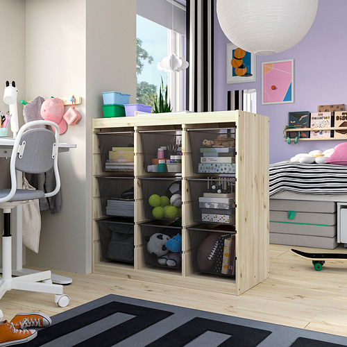TROFAST, storage combination with boxes. 2 of 4 open dialog