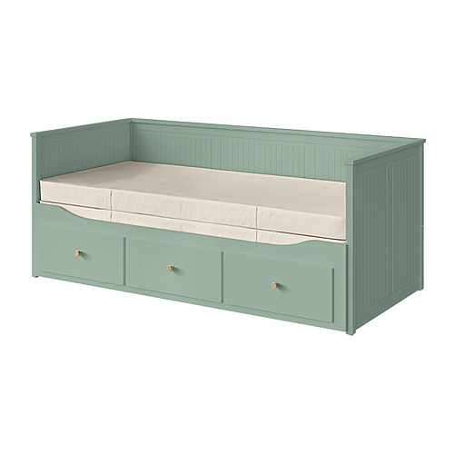 HEMNES, diván con 3 cajones y 2 colchones. 1 de 11 open dialog