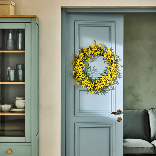 SMYCKA, artificial wreath. 2 of 4 open dialog