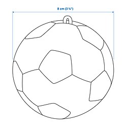 Measurement Illustration - SPARKA soft toy