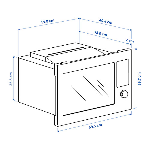 STENABY, microondas integrado. 7 de 7 open dialog