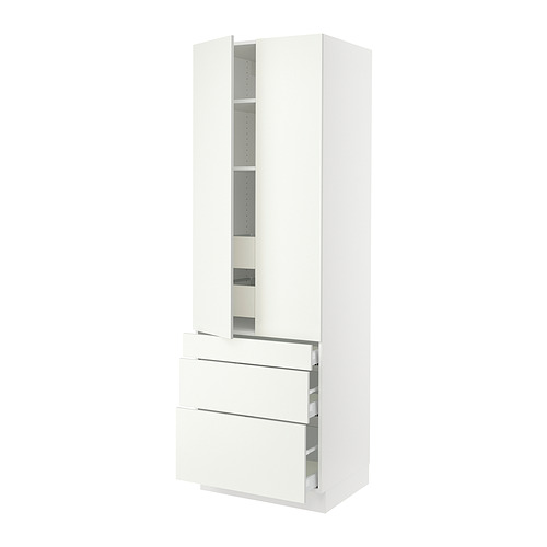 SEKTION, high cab w 2 drs/3 fronts/5 drawers. 1 of 2 open dialog