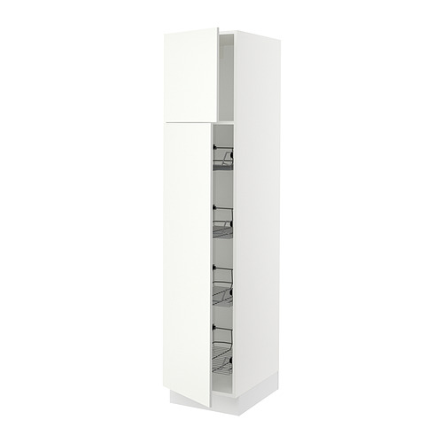 SEKTION, high cabinet w door/wire baskets. 1 of 2 open dialog