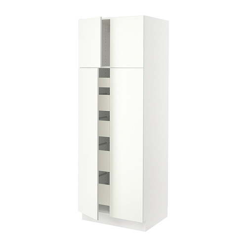 SEKTION, high cabinet w 4 doors/5 drawers. 1 of 2 open dialog