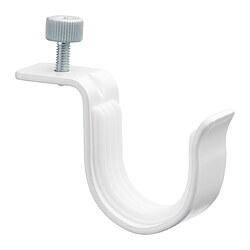 BETYDLIG, curtain rod holder, White