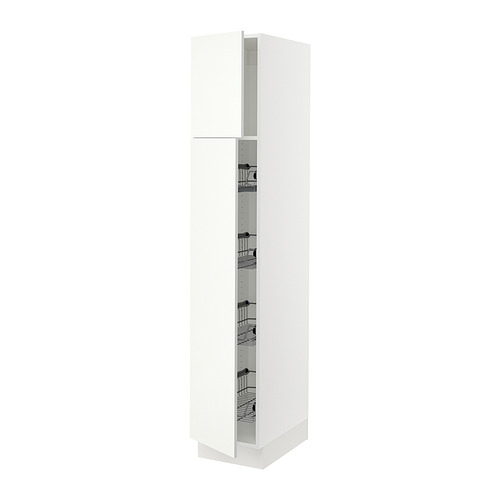 SEKTION, high cabinet w door/wire baskets. 1 of 2 open dialog