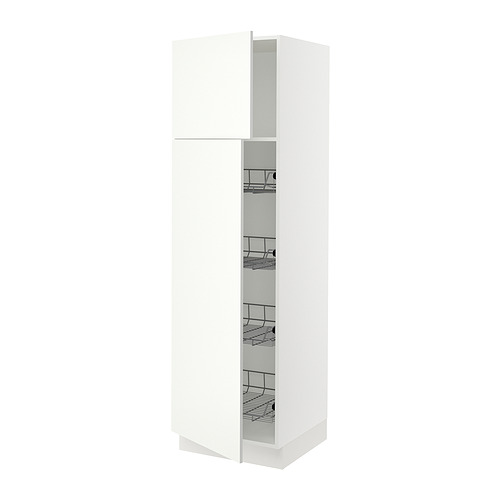 SEKTION, high cabinet w door/wire baskets. 1 of 2 open dialog