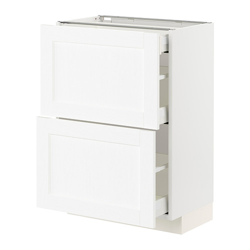 METOD / MAXIMERA, armario bajo 2 frentes/3 cajones. 1 de 3 open dialog