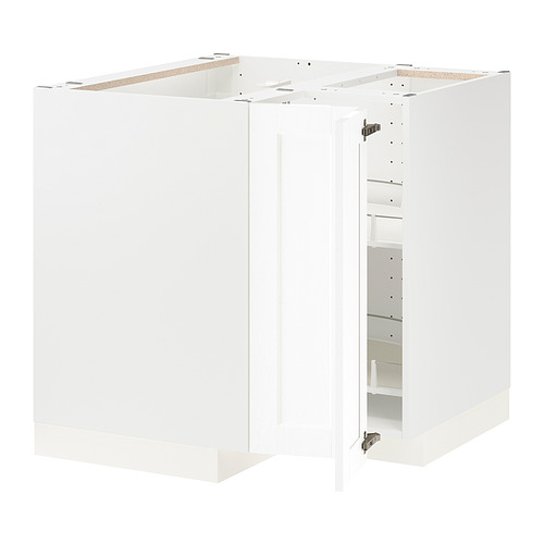 METOD, corner base cabinet with carousel 1 of 3 open dialog