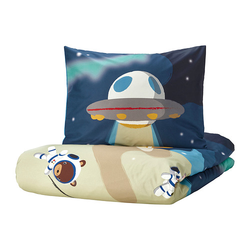 AFTONSPARV, funda nórdica con funda de almohada 1 de 9 open dialog