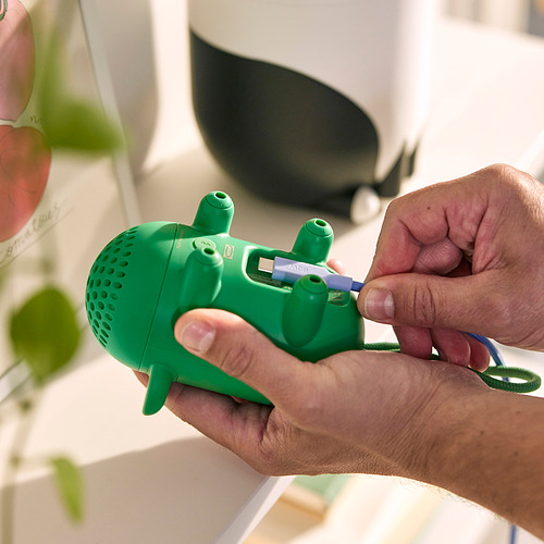 GREJSIMOJS, portable Bluetooth speaker. 4 of 6 open dialog