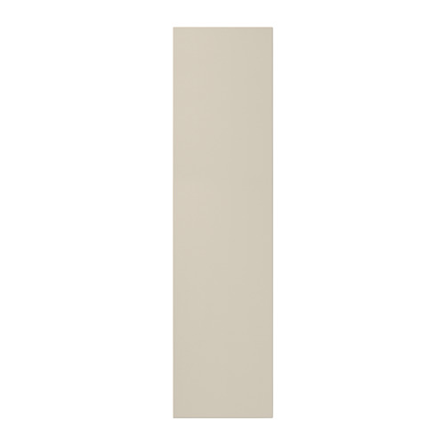Panel de armario HAVSTORP beige, pintura acrílica, tablero de fibra, rectangular.
