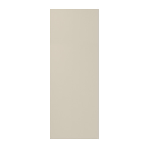 Puerta de armario HAVSTORP beige, tablero de fibra lisa, rectangular.