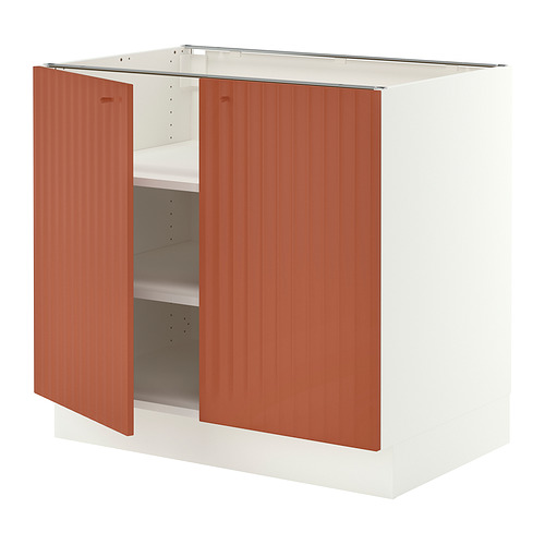 SEKTION, base cabinet with shelves/2 doors. 1 of 2 open dialog
