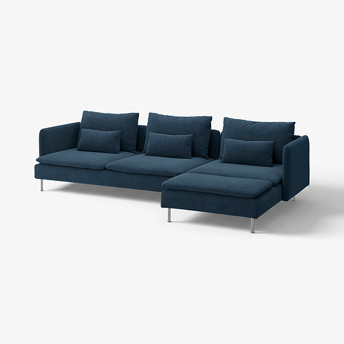 SÖDERHAMN, sofá de 4 plazas con chaiselongue. 2 de 8 abrir diálogo