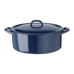 Ollas y accesorios de cocinar HEMLAGAD Ollasarténcacerola, juego de 6 azul IKEA