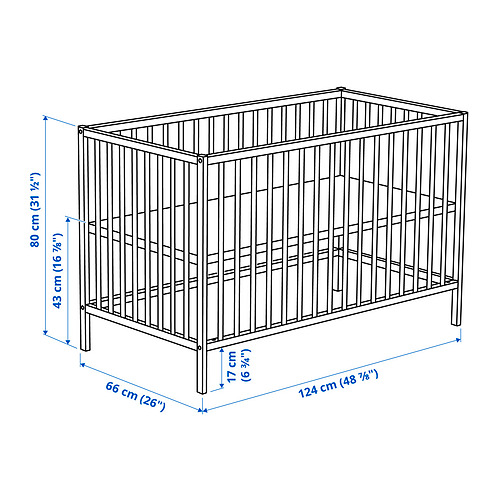 SNIGLAR, 2-piece baby furniture set 3 of 4 open dialog