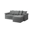 GRÖNLID 3 seat sofa with chaiselongue