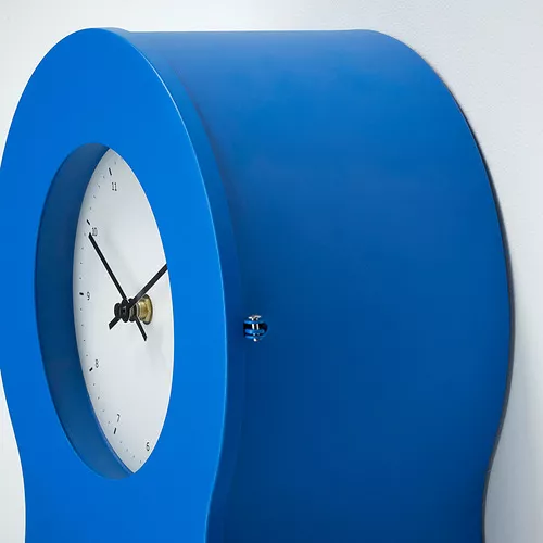 IKEA イケア PS1995 Dilla ディラ 置時計 オールドイケア 希少 IKEA PS 1995 reloj, azul, 48 cm