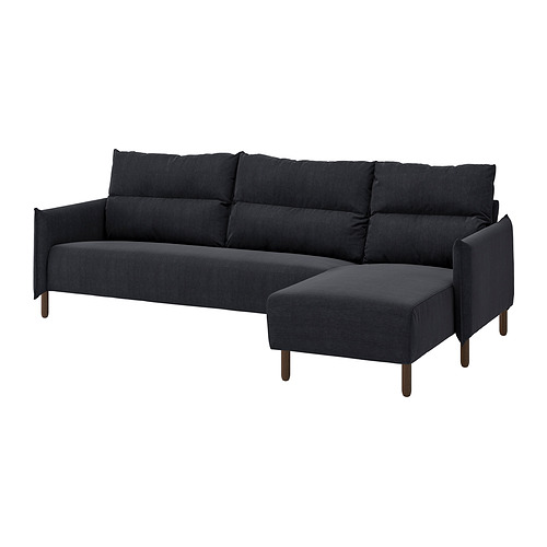 MANNARP, sectional, 4-seat with chaise. 1 of 8 open dialog