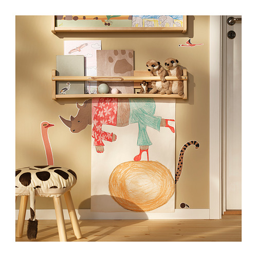 SANDLÖPARE, decoration stickers, set of 3. 6 of 9 open dialog
