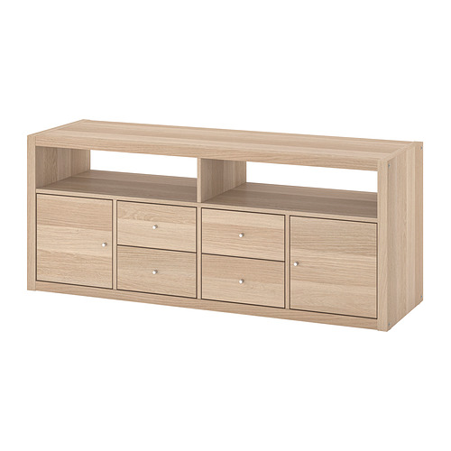 KALLAX, mueble TV con estantería 1 de 5 open dialog