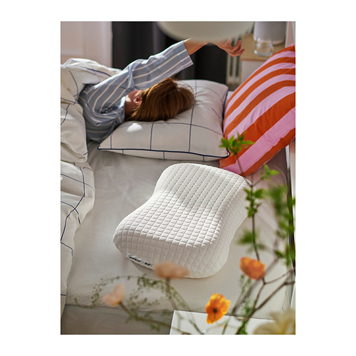 NORDSTÅLÖRT, ergonomic pillow, side/back sleeper 8 of 8 open dialog