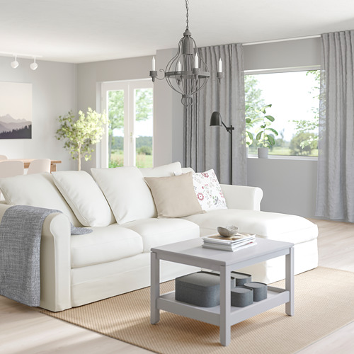GRÖNLID sofá 3 plazas con chaiselongue