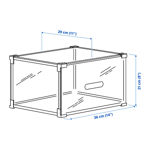SKUFFEN, caja para zapatos 8 de 8 open dialog