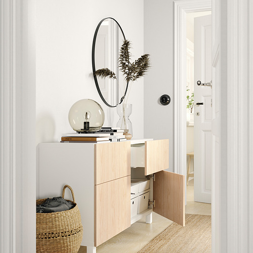 BESTÅ, storage combination w doors/drawers 3 of 6 open dialog