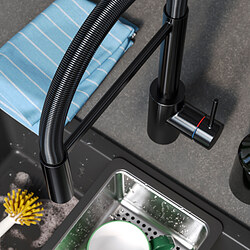 SALLSJÖN grifo cocina fijo con rociador