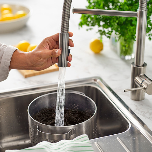 SALLSJÖN, grifo cocina fijo con rociador. 3 de 5 open dialog