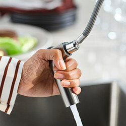 MAJSJÖN grifo cocina extraíble con rociador