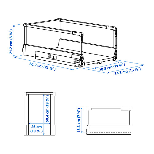 MAXIMERA, drawer, high. 2 of 3 open dialog