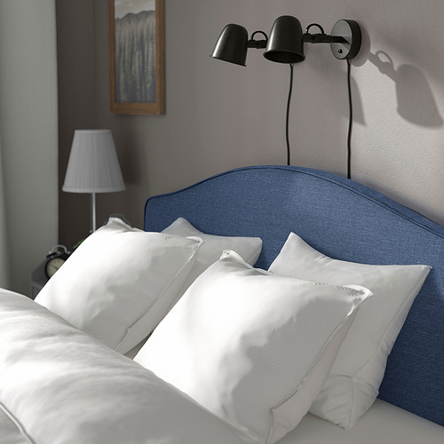 RAMNEFJÄLL, upholstered bed frame. 7 of 12 open dialog